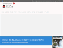 Tablet Screenshot of indiaadventure.com